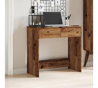 vidaXL Desk Old Wood 80x40x75 cm Engineered Wood