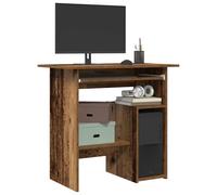 vidaXL Desk Old Wood 80x45x74 cm Engineered Wood