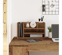 vidaXL Desk Organiser Artisan oak 44.5 x 24 x 25 cm Engineered wood