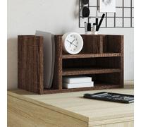 vidaXL Desk Organiser Brown Oak 44.5x24x25 cm Engineered wood