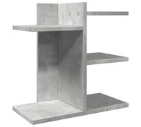 vidaXL Desk Organiser - Concrete Grey Office File Tray - Engineered Wood, 42x21.5x42 cm - Multi-Use for Home, Office, Study, Bedroom
