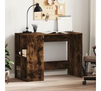 vidaXL Desk Smoked Oak 102x50x75 cm Engineered Wood