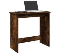 vidaXL Computer Desk Smoked Oak - Size: 75 x 80 x 40cm - Brown - Wilko
