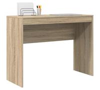 vidaXL Sonoma Oak Desk Engineered Wood 100 x 40 x 76 cm