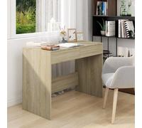 Vidaxl Desk Sonoma Oak 101X50X76.5 Cm Engineered Wood