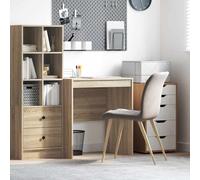 vidaXL Desk Sonoma Oak 70 x 50 x 76 cm