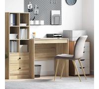 vidaXL Desk Sonoma Oak 80 x 50 x 76 cm