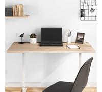 vidaXL Desk Top 110x55x2.5 cm Solid Wood Pine, Brown