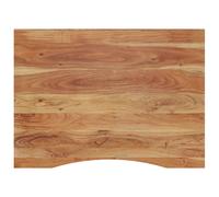 (100 x 80 x 2.5 cm) vidaXL Desk Top Replacement Dining Table Top Rectangular Solid Wood Acacia