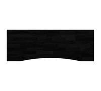 vidaXL Desk Top Dark Brown 140x50x2.5 cm Solid Wood Oak Rectangular