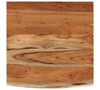 vidaXL Desk Top Replacement Work Table Top Square Solid Wood Acacia Live Edge