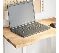 Desk Top Writing Table Study Desk Untreated Solid Wood Oak Rectangular vidaXL