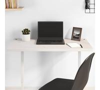 vidaXL Desk Top White 80x40x2.5 cm Solid Wood Pine