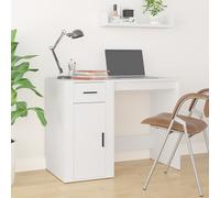 Computer Desk, Study Table, Writing Shelves, Office Wooden Workstation, Laptop