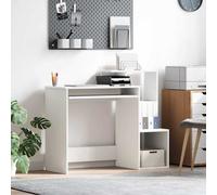 VidaXL Desk White 106 X 41 X 88.5 Cm Engineered Wood