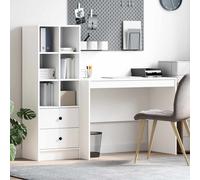 VidaXL Desk White 145.5 X 50 X 127 Cm 2 Pcs