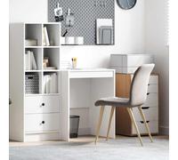 vidaXL Desk White 60 x 50 x 76 cm