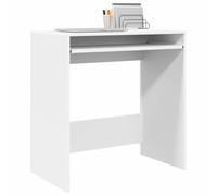 vidaXL Desk with Drawer White 77.5 x 43 x 79 cm Engineered Wood