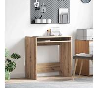 vidaXL Desk with Drawer Artisan Oak 77.5 x 43 x 79 cm Engineered Wood