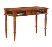 vidaXL Desk with Drawer Office Writing Desk Computer Table Solid Wood Acacia