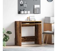 vidaXL Desk with Drawer Old Wood 77.5 x 43 x 79 cm Engineered Wood