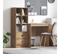 Desk with Drawer Office Modern Workspace Furniture Home Workstation Set vidaXL