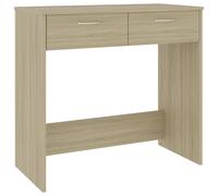 Vidaxl Desk Sonoma Oak 80X40X75 Cm Engineered Wood Desks