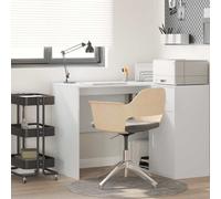 vidaXL Desk with Shelf White 102 x 50 x 75 cm Engineered Wood