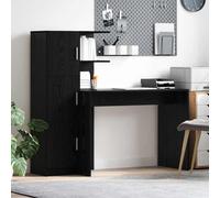 Desk 2 pcs Home Modern Office Engineered Wood Table Furniture Sleek vidaXL