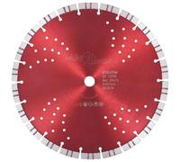 vidaXL Diamond Cutting Disc with Turbo and Holes Steel 300 mm