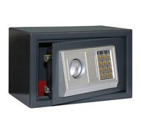 vidaXL Digital Safe with Lock Dark grey 31 x 20 x 20 cm Steel