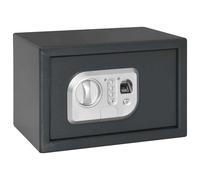 vidaXL Digital Safe with Lock Dark grey 31 x 20 x 20 cm Steel