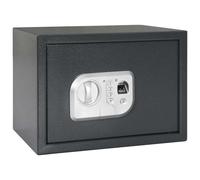 vidaXL Digital Safe with Lock Dark grey 35 x 25 x 25 cm Steel