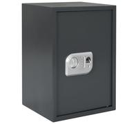 vidaXL Digital Safe with Lock Dark grey 35 x 31 x 50 cm Steel