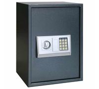 vidaXL Digital Safe with Lock Dark grey 35 x 31 x 50 cm Steel
