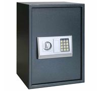 vidaXL Digital Safe with Lock Dark grey 35 x 31 x 50 cm Steel