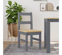 Dining Chairs Panama Solid Wood Pine Kitchen Chair Living Room Chair vidaXL