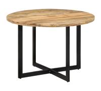 vidaXL Dining Table 110x75 cm Solid Wood Mango UK