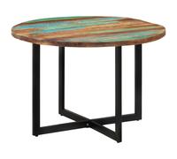 vidaXL Dining Table 110x75 cm Solid Wood Reclaimed