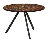 vidaXL Dining Table Solid Wood Reclaimed Dining Room Kitchen Dinner Table