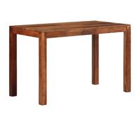 vidaXL Dining Table 120x60x76 cm Solid Wood Acacia dining room table