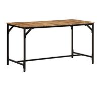 vidaXL Dining Table 140x70x75 cm Solid Wood Rough Mango dining room table