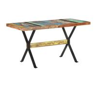 Vidaxl Dining Table 140X70X76 Cm Solid Reclaimed Wood