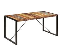 Vidaxl Dining Table 160X80X75 Cm Solid Reclaimed Wood