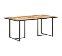 vidaXL Dining Table 180 cm Rough Mango Woodbest