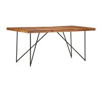 Vidaxl Dining Table 180X90X76 Cm Solid Acacia Wood