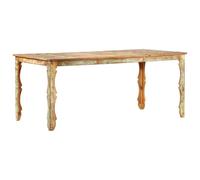 vidaXL Dining Table 180x90x76 cm Solid Reclaimed Wood UK HOT