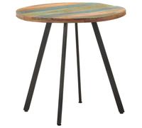 vidaXL Dining Table 80 cm Solid Reclaimed Wood Wooden Kitchen Dinner Desk