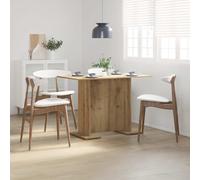 Wood Dining Table Rectangular Kitchen Dining Room 4 Seaters 110x60x75 cm Table