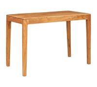 vidaXL Dining Table Brown 110 x 55 x 76 cm Solid Acacia Wood